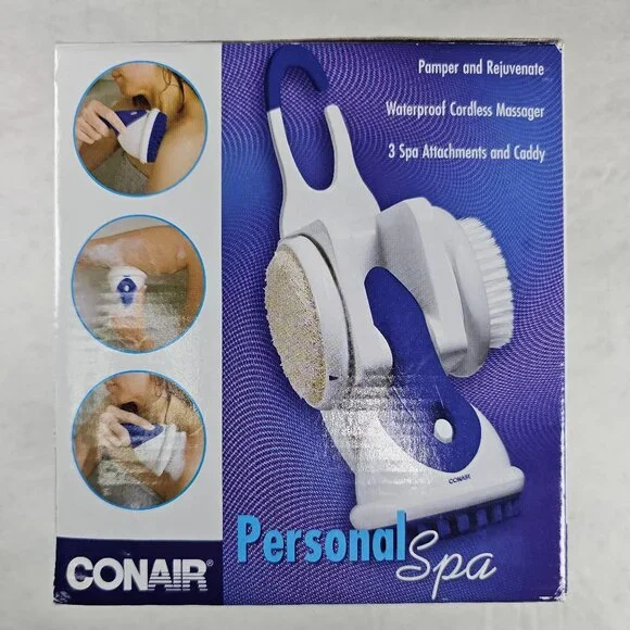 NEW Conair Personal Spa Waterproof Cordless Massager - Picture 2 of 3
